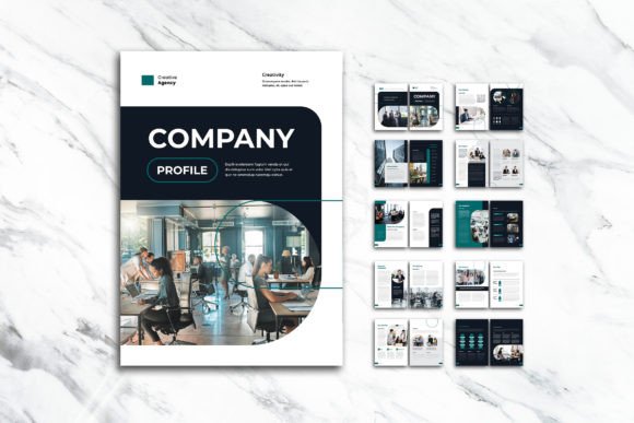 Green Modern Corporate Company Profile: Your First Impression, Professionally Packaged