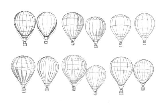 The Air Balloon Doodle Line Symbol: A Gateway to Creative Flexibility