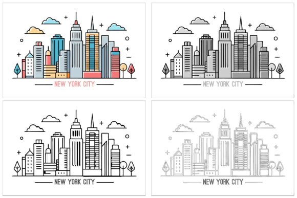 The Iconic Pulse of New York City in Modern Illustration
