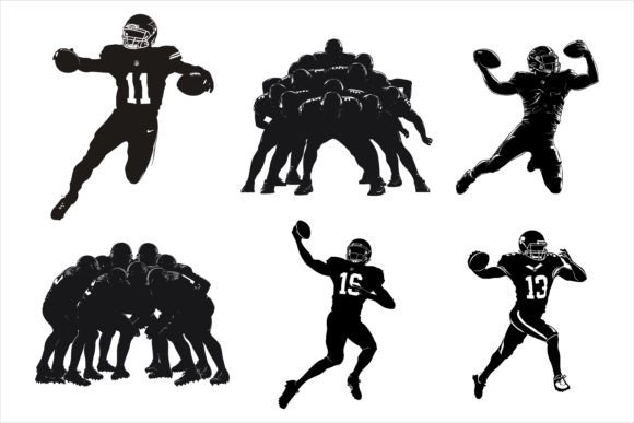 Visualizing Football Defense with Vector Silhouette Art