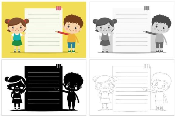 Writing Kids: Capturing Childhood in Vector Illustration
